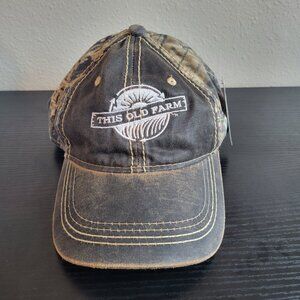 NWT Licensed Mossy Oak Port Authority This Old Farm Adjustable Hat OS